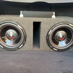 Sub Woofer And Amp