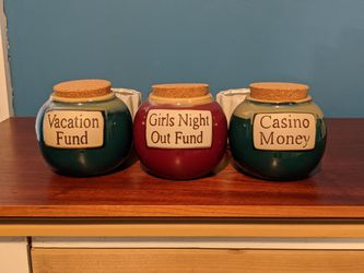 Three saving jars