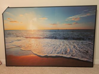 Beach canvas wall art