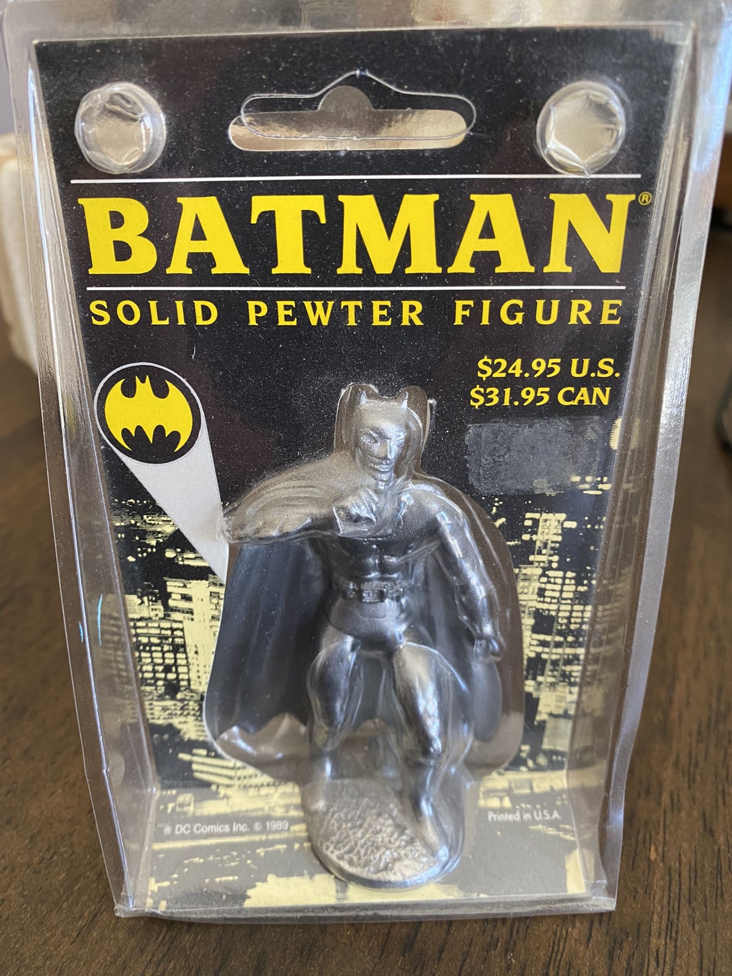 Vintage 🦇 Batman DC Comics Superhero Pewter Figure