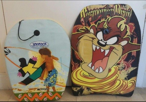 Boogie Boards.