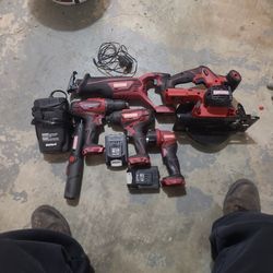 Craftsman Power Tool Set With Case