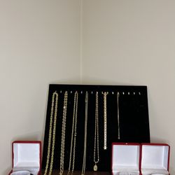 18k Necklaces & Bracelets 