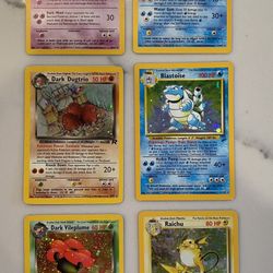 Pokémon Holographic Cards