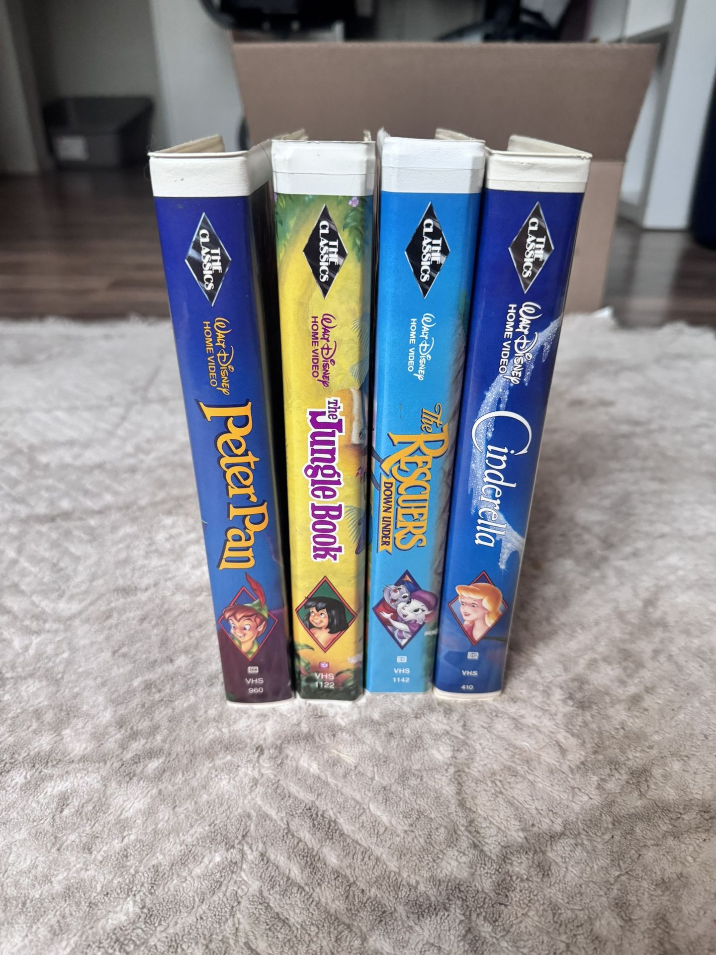 Disney Black Diamond VHS lot UNSEALED