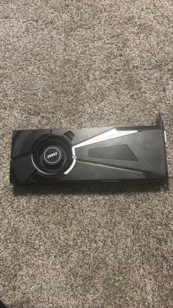 MSI 1080 8gb graphics card