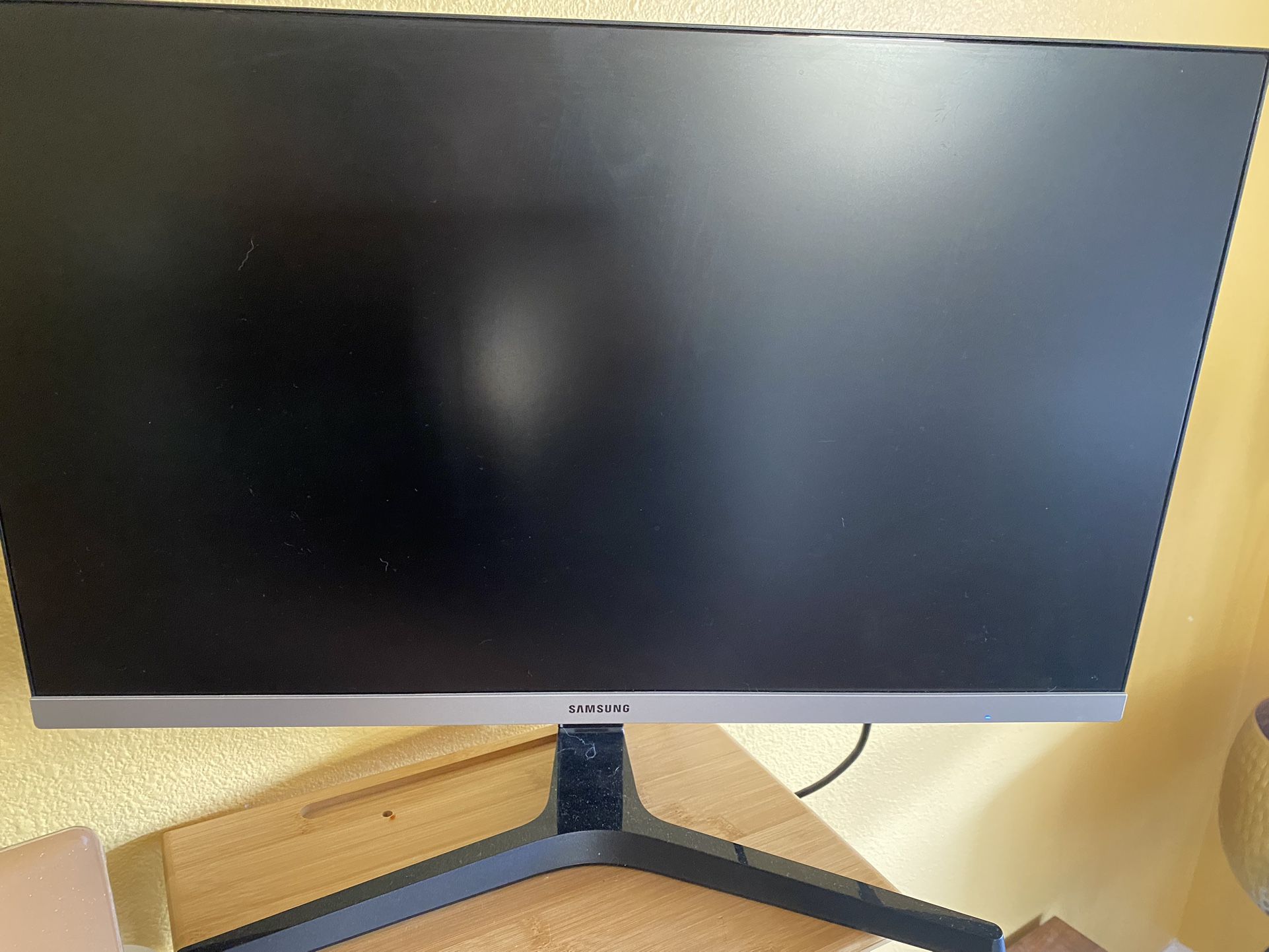 Two Computer Monitors