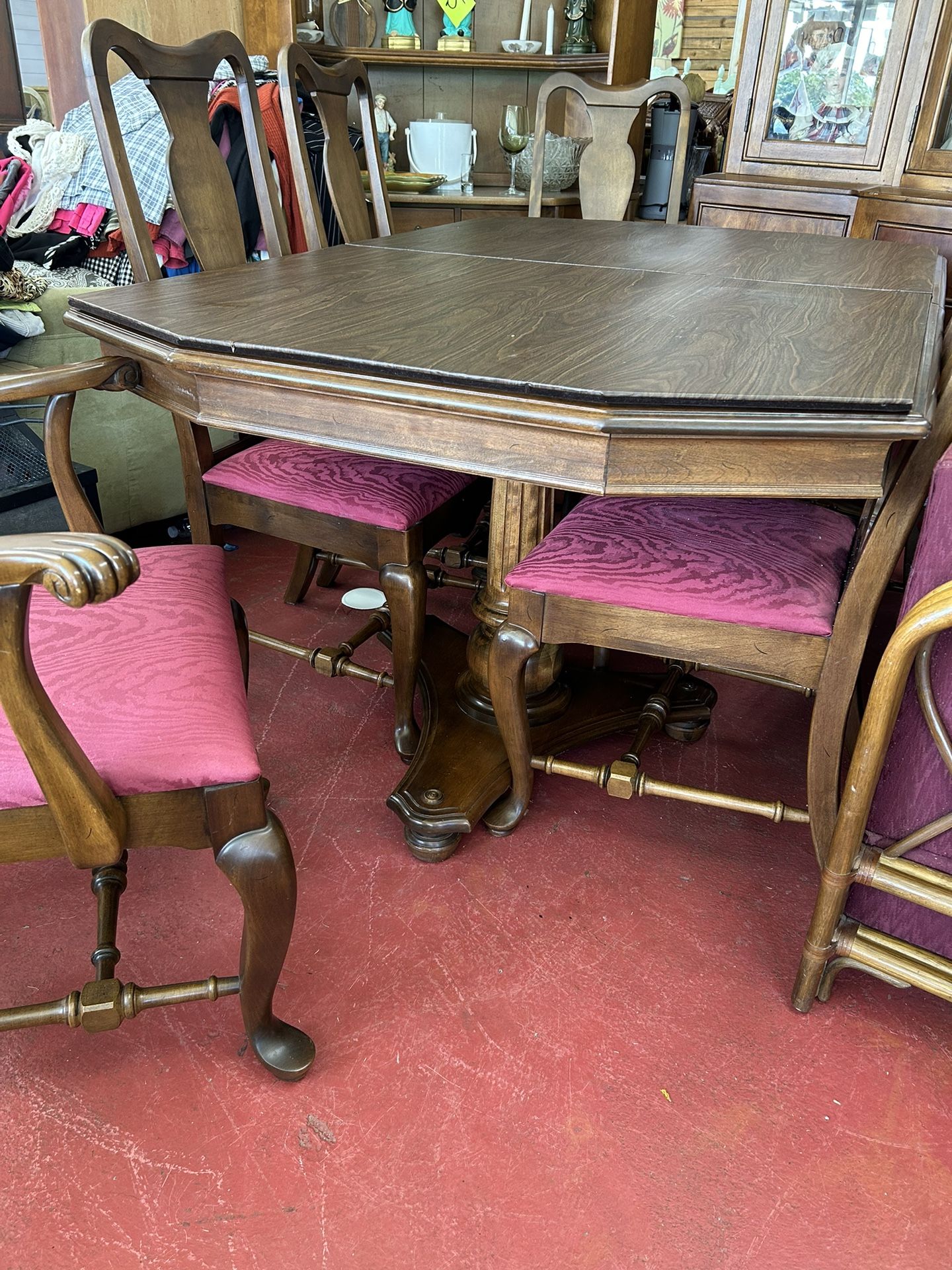 Dining Table With Six Chairs