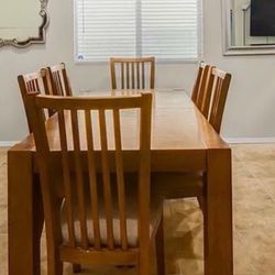 Ashley Dining Table And 6 Chairs