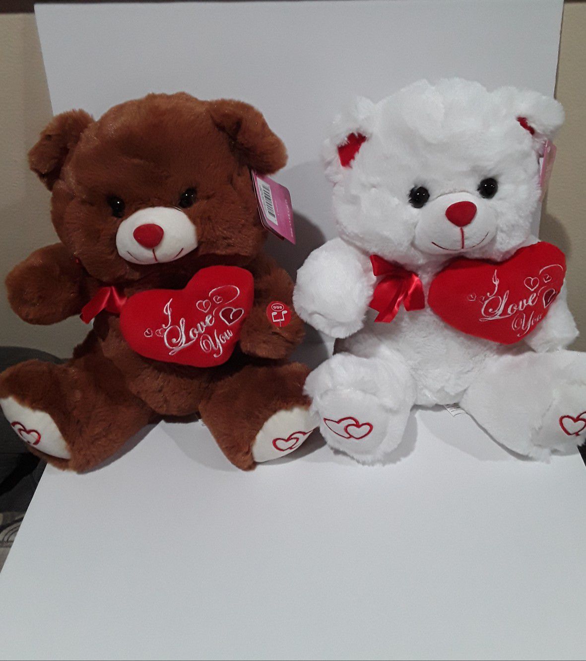 Brand New 12" Teddy Bear Plush Mu itsical Valentine's Day Gift