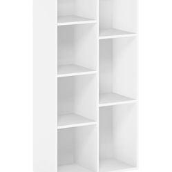 7-Cube Open Shelf Bookcase 