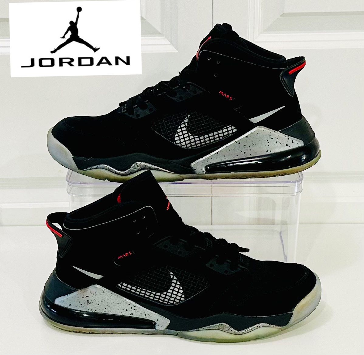Nike Air Jordan Mars 270 ‘Bred [CD7070-010] SIZE: 11 MEN