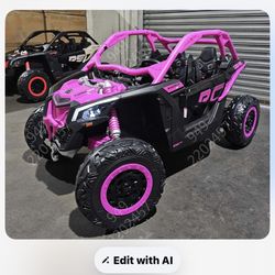 Kids Can am Maverick 48v Comes With Screen