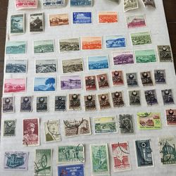 Large Turkey Stamp Lot Of 255 