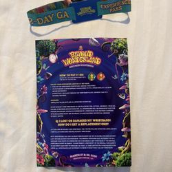 BEYOND WONDERLAND 2-DAY GA EXPERIENCE PASS