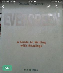 Evergreen A guide to writing with Reading 9th edition
