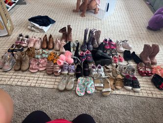 Girl shoes lot size 5-7