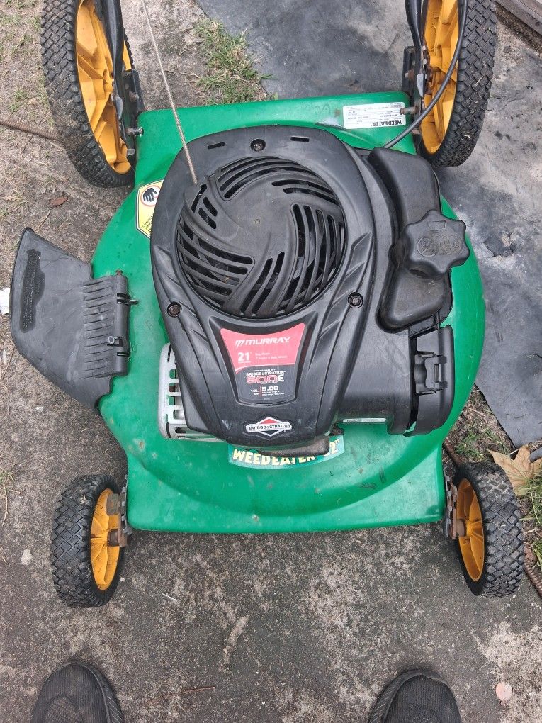 Weedeater Big Wheel Push Mower