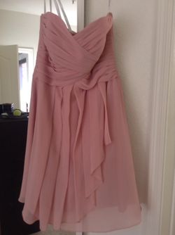 David's bridal bridesmaid dress size 10