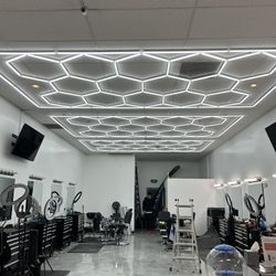 LED Hexagon Lights (se habla español)
