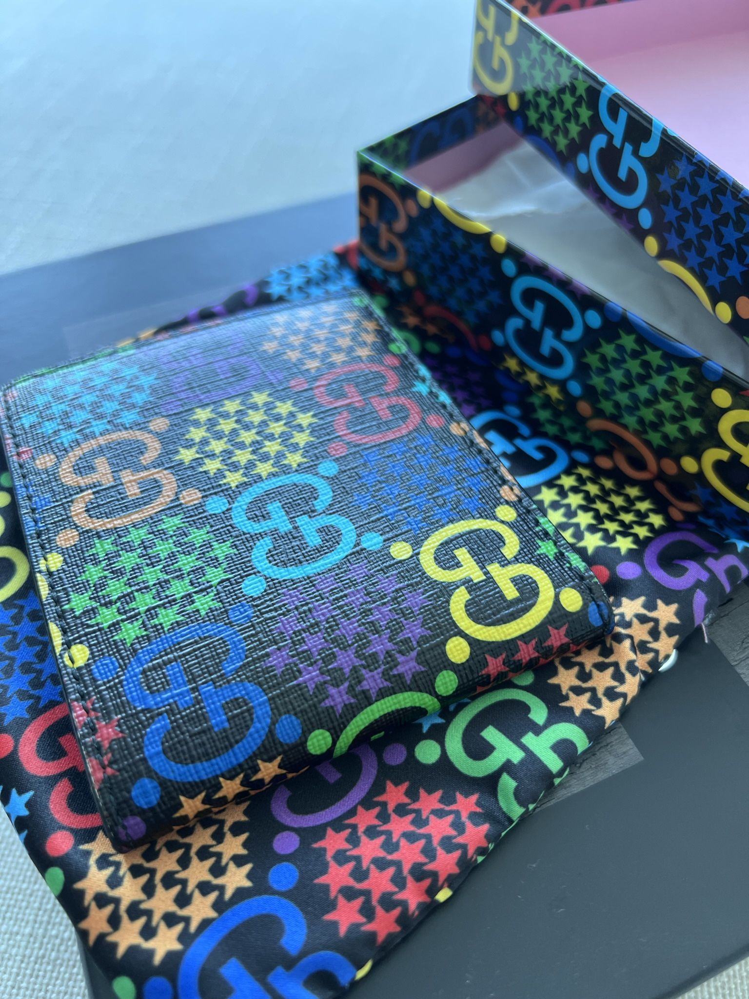 Gucci Psychedelic GG Supreme Wallet