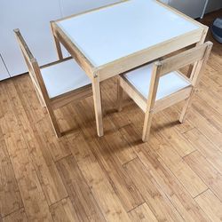 IKEA Kids Table with Chairs 