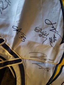 Autographed san diego Chargers flag!
