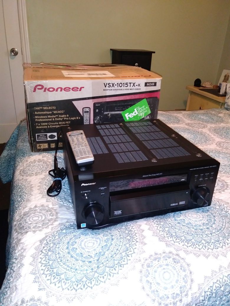 Pioneer 7.1 Home Receiver VSX-1015TX-K (similar to Denon, Yamaha, Sony, Onkyo)