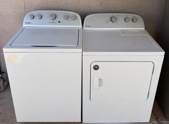 Washer and dryer whirpool electric