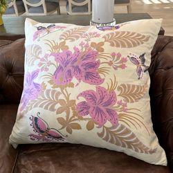 Very large down pillow.