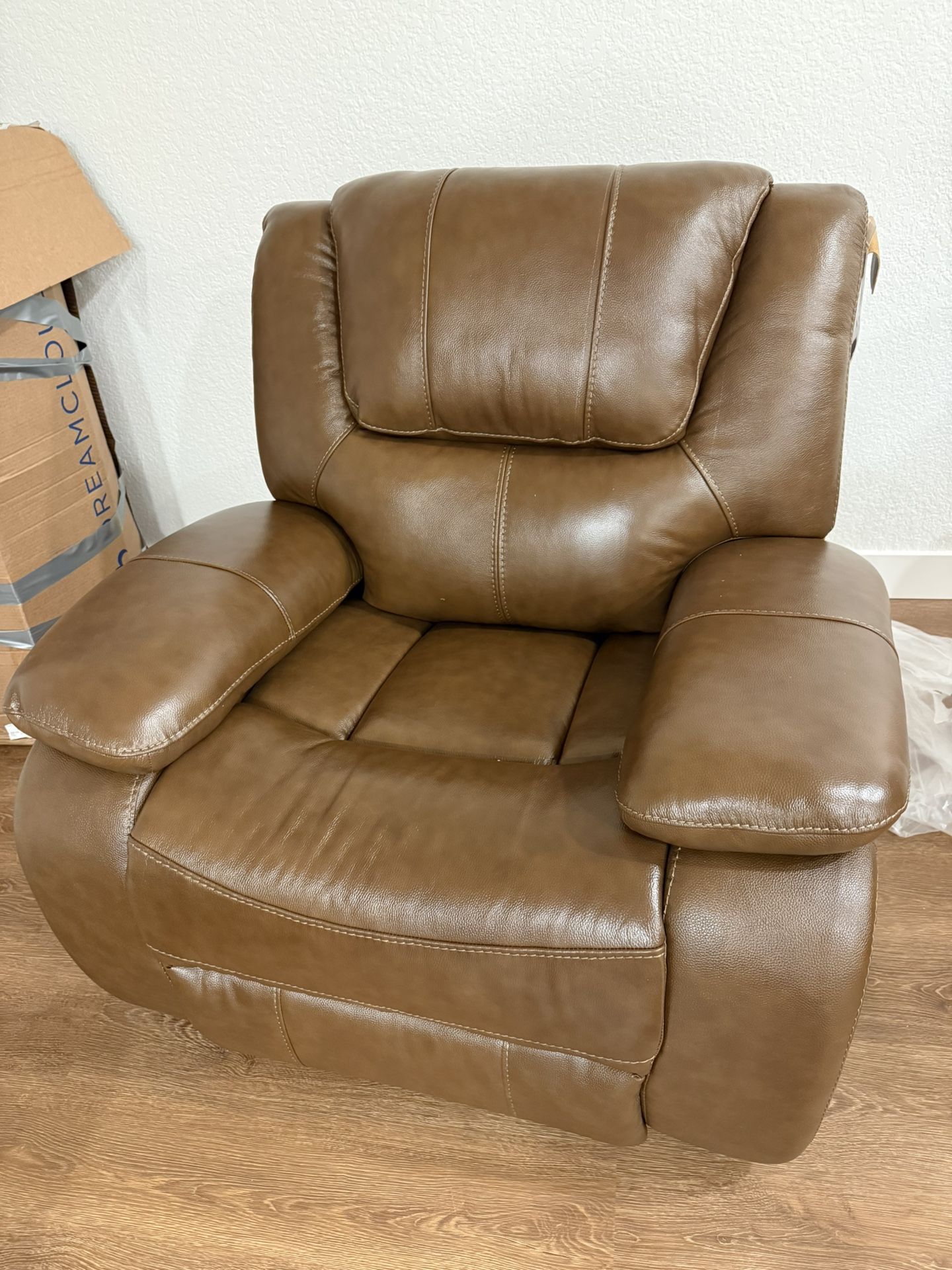 Recliner - Real Leather