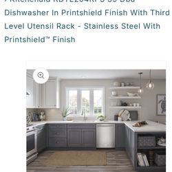 New Kitchenaid Dishwasher KDTE204KPS 39 Dba