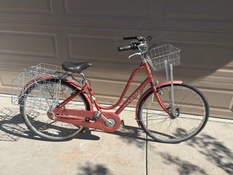 Electra Cruiser Bike with Front and Rear Baskets