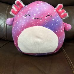 Squishmallow 8 Inch Mystery Squad Pink Galaxy Axolotl scented