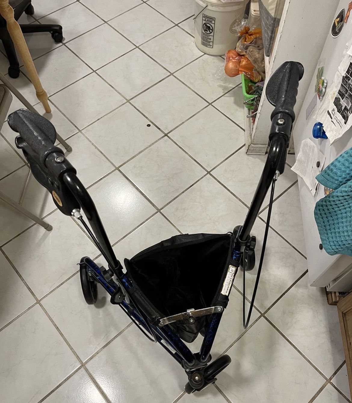 Great Condition Carex 3 Wheels Walker Foldable