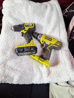 Ryobi Drills 1 Older 1 Newer