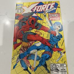 X-FORCE #11 COMIC BOOK (MARVEL, 1992) MODERN AGE, Key: 1st Domino, NM