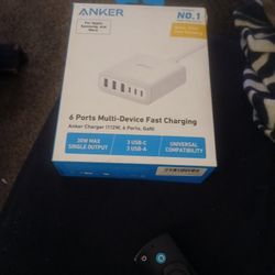 Anker 6 Ports Multi-Device Fast Charging
