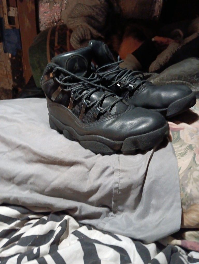 Air Jordan Winterized Retro 6 Rings ,tripple Black Edition