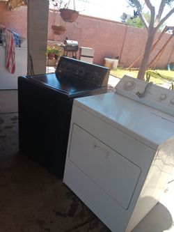 Washer and dryer