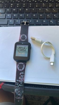 Black Panther Marvel WATCH  Refurbished