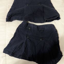 Navy Blue Uniform Skirts Size 10-12