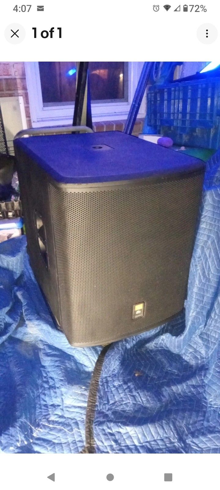 JBL PRX718s Powered 18" Subwoofer