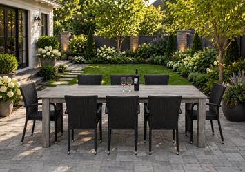 Brand new patio outdoor dining table set