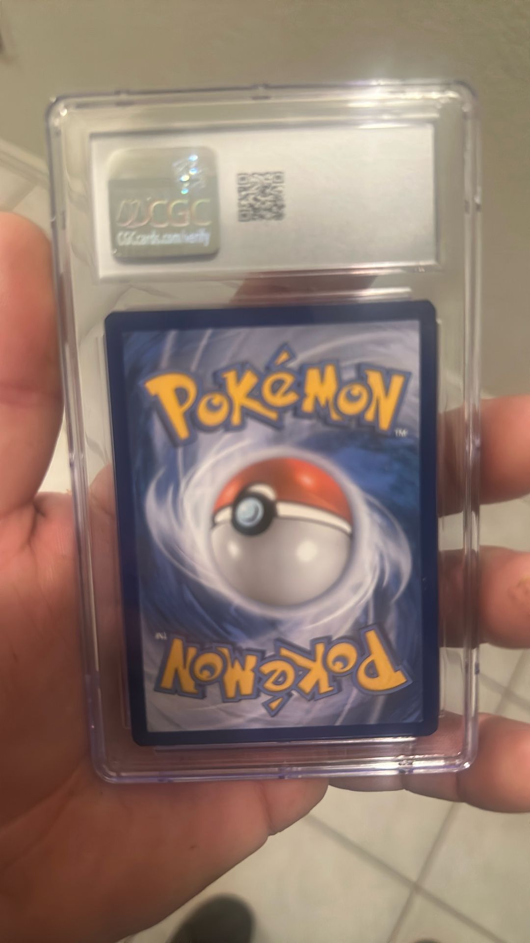 Pikachu EX Pokémon Black Star Promo Grade Ten Trading cards