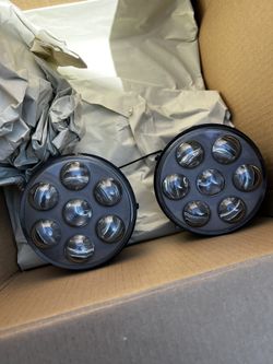 Rare APC Gatling Style Fog Lights Q45 Projectors