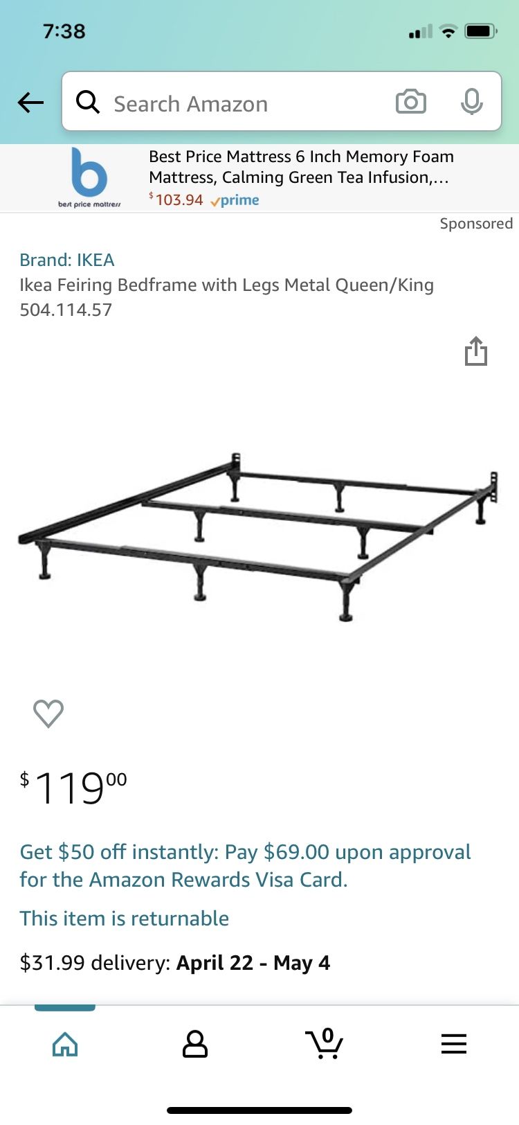 Feiring bed frame deals