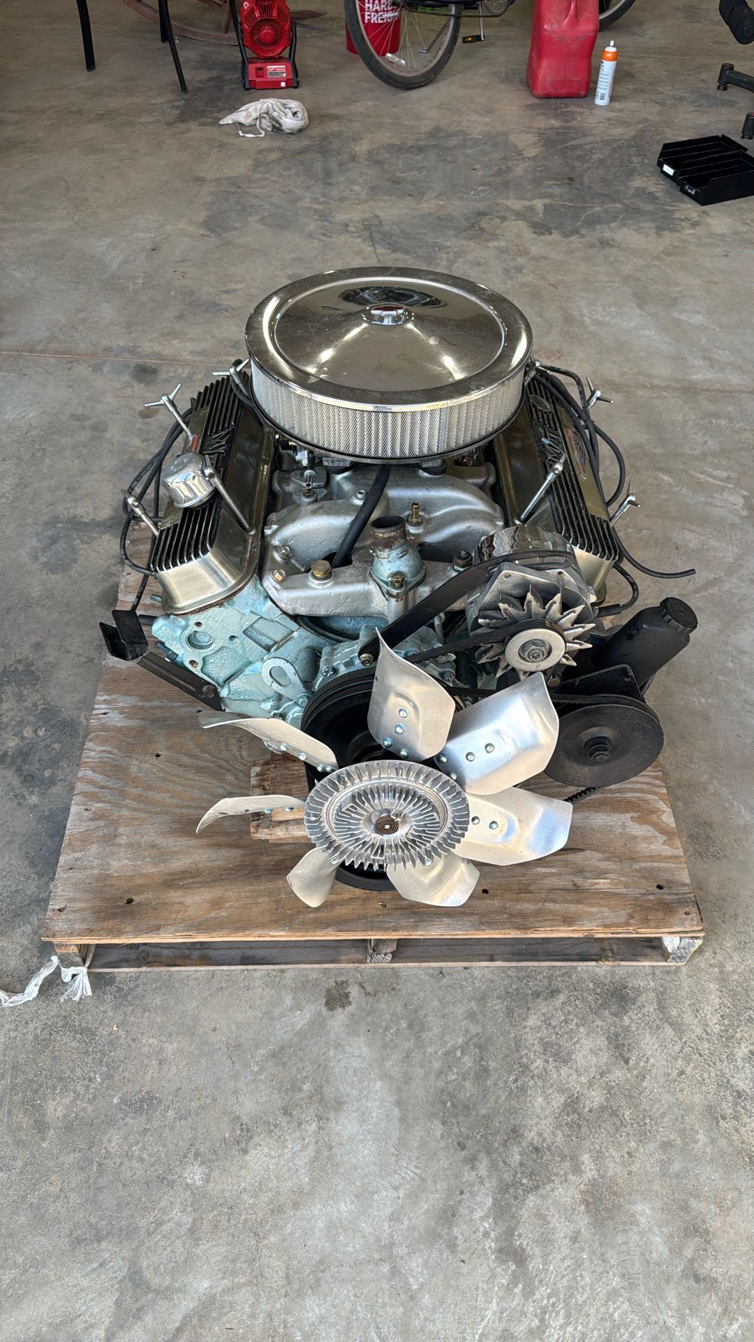 Complete Pontiac 400 Engine with TH400 Transmission