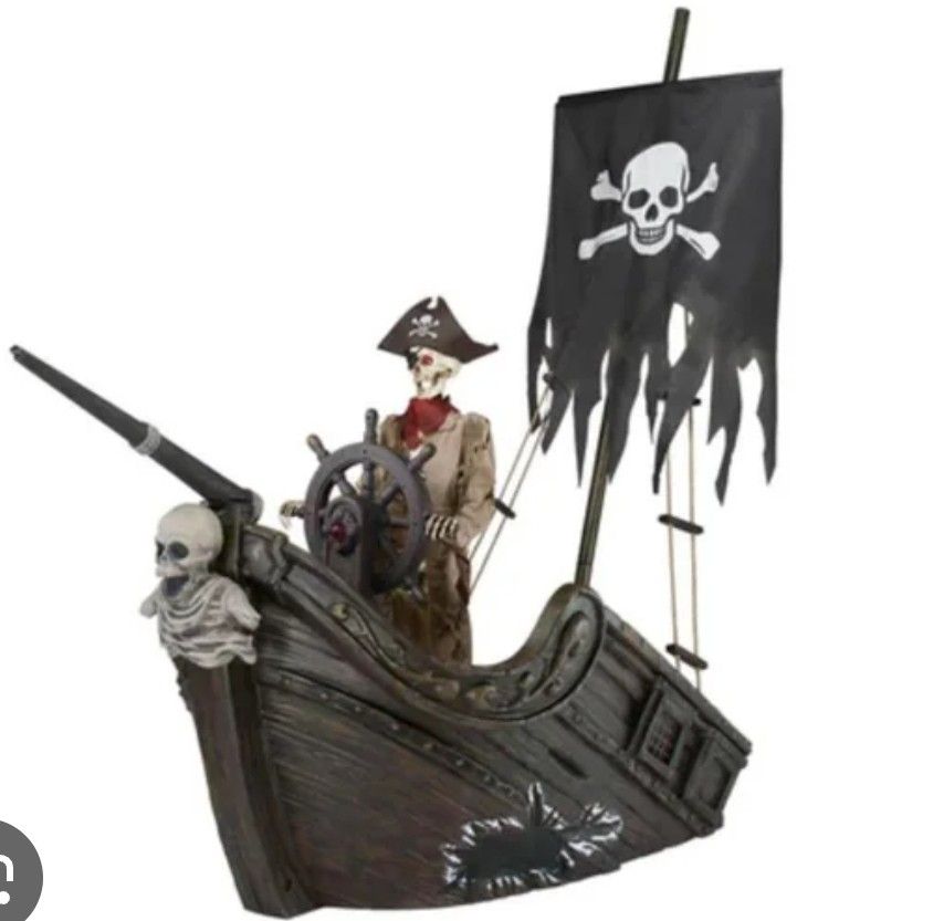 Home Accents 9.5ft Pirate Ship