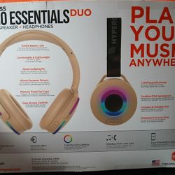 Hypergear Headphones/light Speaker 